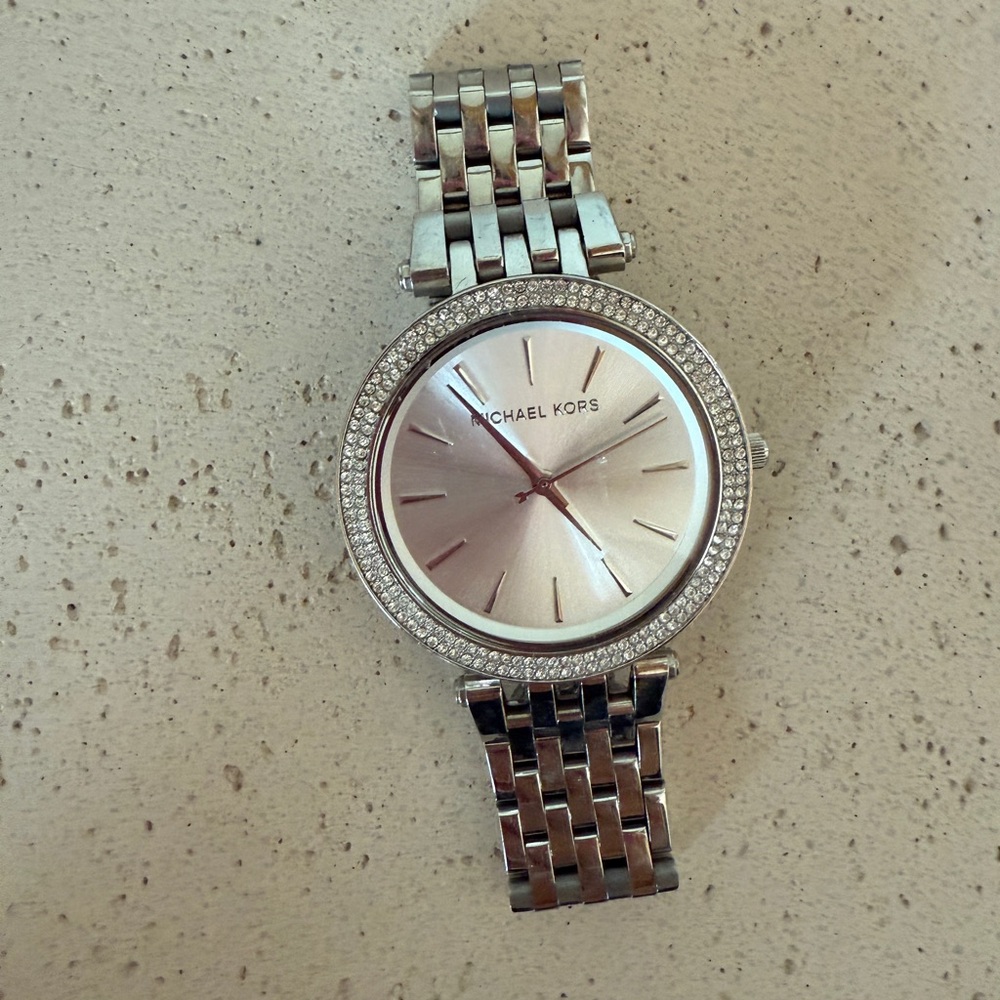 Michael Kors Silver Stainless Steel Watch